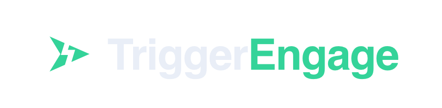 TriggerEngage lockup for dark backgrounds