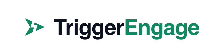 TriggerEngage lockup for light backgrounds
